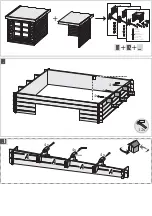 Preview for 9 page of Karibu 4310794 Building Instructions