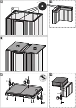 Preview for 8 page of Karibu 47372 Building Instructions