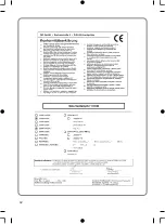 Preview for 32 page of Karibu 56391 Assembly And Operating Instructions Manual