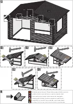 Preview for 10 page of Karibu 58979 Building Instructions