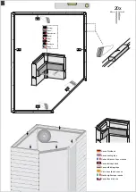 Предварительный просмотр 9 страницы Karibu 5997 Building Instructions