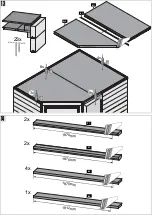 Предварительный просмотр 14 страницы Karibu 5997 Building Instructions