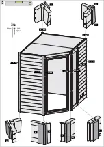 Предварительный просмотр 15 страницы Karibu 5997 Building Instructions