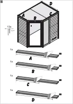 Предварительный просмотр 16 страницы Karibu 5997 Building Instructions