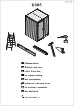 Preview for 1 page of Karibu 6006 Building Instructions