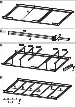 Preview for 3 page of Karibu 61949 Building Instructions