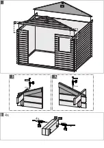 Preview for 9 page of Karibu 67812 Building Instructions