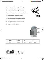 Karibu 70445 Assembly And Operating Instructions Manual preview