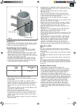 Предварительный просмотр 21 страницы Karibu 70445 Assembly And Operating Instructions Manual