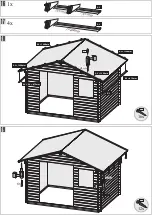 Preview for 14 page of Karibu 71753 Building Instructions