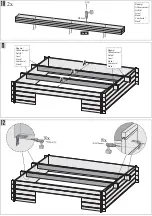 Preview for 10 page of Karibu 72111 Building Instructions