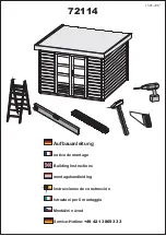 Preview for 1 page of Karibu 72114 Building Instructions