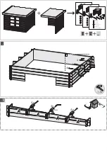 Preview for 9 page of Karibu 72114 Building Instructions