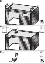 Preview for 7 page of Karibu 78609 Building Instructions