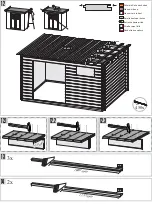 Preview for 11 page of Karibu 78609 Building Instructions