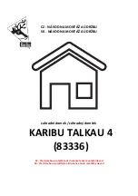 Karibu 82307 Manual preview