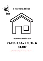 Karibu 91482 Manual preview