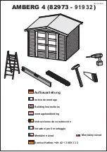 Preview for 12 page of Karibu AMBERG 4 SET Assembly Instructions Manual