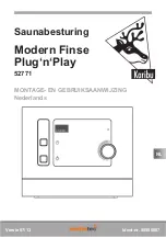 Предварительный просмотр 57 страницы Karibu Modern Finnisch Plug'n'Play 52771 Instructions For Installation And Use Manual