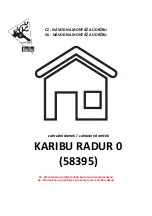 Karibu RADUR 0 Building Instructions preview