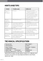 Preview for 16 page of Karinear KNC-D23201 Instruction Manual / Installation Manual