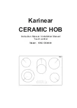 Karinear KNC-D58404 Instruction Manual / Installation Manual preview