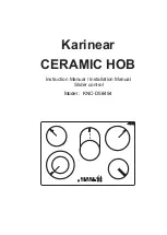 Karinear KNC-D58454 Instruction Manual / Installation Manual preview