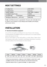 Preview for 21 page of Karinear KNI-603S1 Instruction Manual / Installation Manual