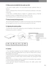 Preview for 23 page of Karinear KNI-603S1 Instruction Manual / Installation Manual