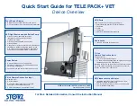 Preview for 1 page of Karl Storz TELE PACK+ VET Quick Start Manual