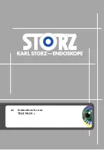 Karl Storz TELE PACK + Instructions For Use Manual предпросмотр