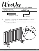 Предварительный просмотр 7 страницы Karla Dubois AYR CONVERTIBLE CRIB Assembly Instructions Manual