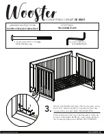 Предварительный просмотр 9 страницы Karla Dubois AYR CONVERTIBLE CRIB Assembly Instructions Manual