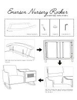 Preview for 3 page of Karla Dubois Emerson Nursery Rocker Assembly Instructions