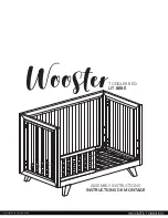 Karla Dubois WOOSTER TODDLER BED Assembly Instructions Manual preview