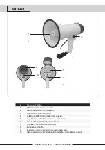 Предварительный просмотр 2 страницы Karma 10W MINI MEGAPHONE Instruction Manual