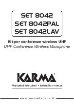 Предварительный просмотр 1 страницы Karma 8042 Series Instruction Manual