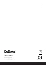 Предварительный просмотр 12 страницы Karma 8042LAV Instruction Manual