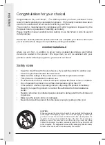 Предварительный просмотр 8 страницы Karma BM 1010 Instruction Manual