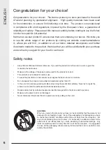 Preview for 6 page of Karma BX 6808MB Instruction Manual