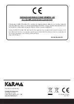 Preview for 12 page of Karma BX 7408A Instruction Manual