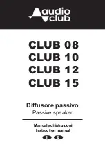 Karma CLUB 08 Instruction Manual preview