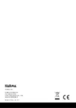 Предварительный просмотр 8 страницы Karma CLUB 08 Instruction Manual