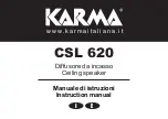 Karma CSL 620 Instruction Manual preview