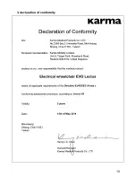 Preview for 10 page of Karma EvO Lectus User Manual