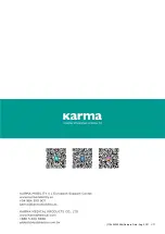 Preview for 60 page of Karma Flexx HD User Manual