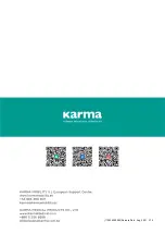 Предварительный просмотр 60 страницы Karma Flexx Series User Manual