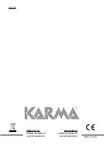 Предварительный просмотр 12 страницы Karma HPS B8 Instruction Manual