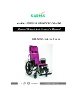 Preview for 1 page of Karma KM-5000 recliner Series Owner'S Manual