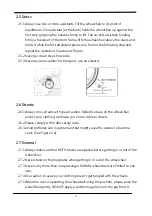 Предварительный просмотр 10 страницы Karma KM-8020 Owner'S Manual